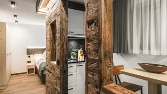 Kitchenette Boutique apartment in Colfosco