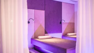 Relaxation loungers in Lüch de Costa